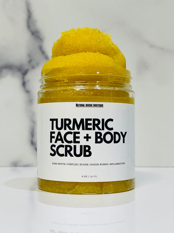 TURMERIC FACE+BODY SCRUB