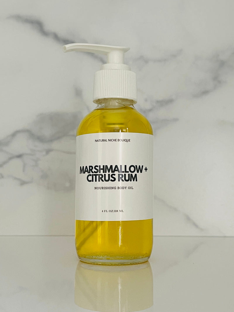 Marshmallow+ Citrus Rum Nourishing Body Oil