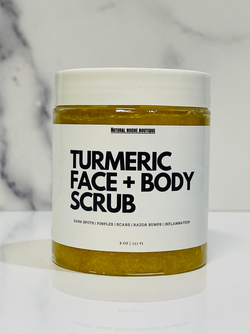 TURMERIC FACE+BODY SCRUB